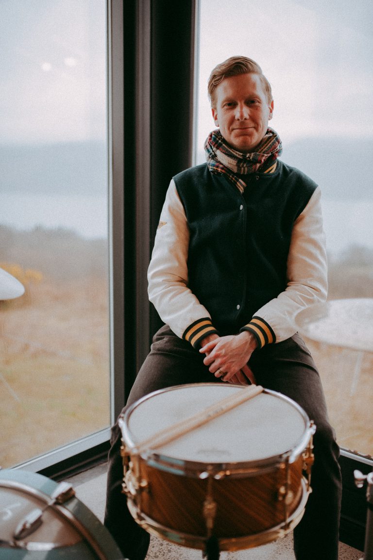 Teacher Thomas Sutherland at Glasgow Drum Lessons